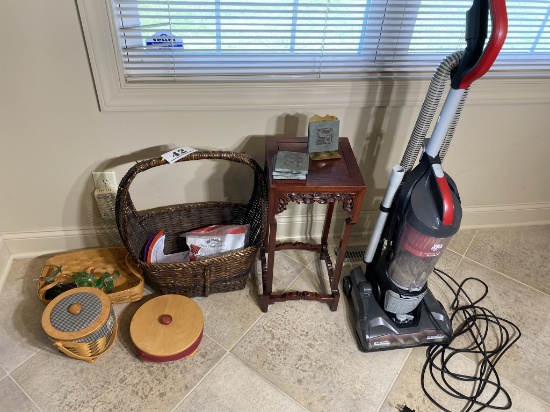 Dirt Devil Vacuum, Stand, Coasters, Longaberger and More