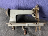 Early Industrial Embroidery or Chain Stitch Sequin Sewing Machine