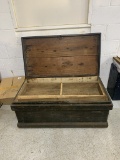 Antique Trunk.  See photos for damage