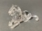 Swarovski Crystal Lion Figurine