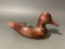 Wooden Duck Stamped and Signed. Bundy & Company. See Photos