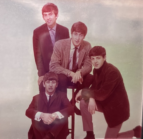 Vintage Unpublished Beatles Photo Slide