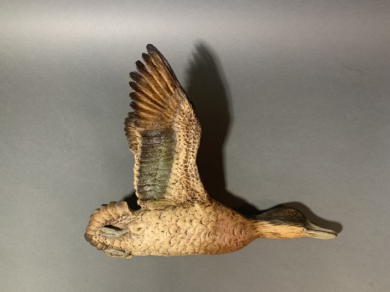 Universal Statuary Wall Hanging Flying Duck