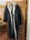 Vintage Mink and Fox Fur Coat