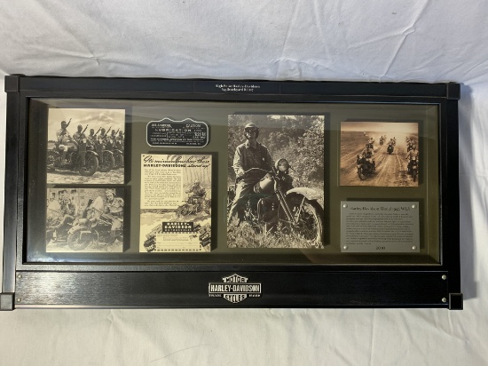 Harley-Davidson  Model 1942 WLA Shadow Box