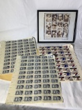 Group of US Postage Stamps & Commemorative Babe Ruth Stamps