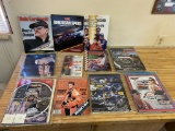 Group of Nascar Collector Books & Tickets