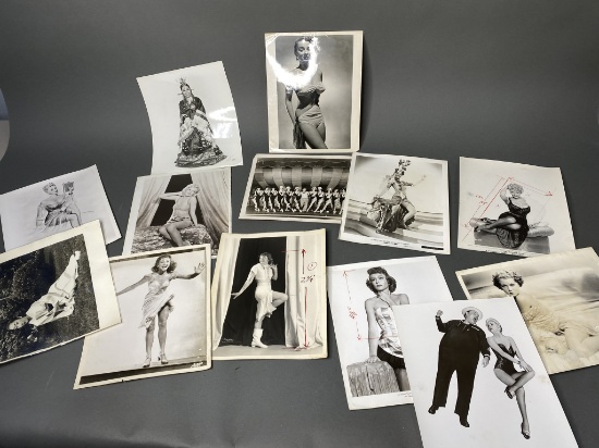 Group Lot Vintage Nude, Pinup, Movie Press Photos and More