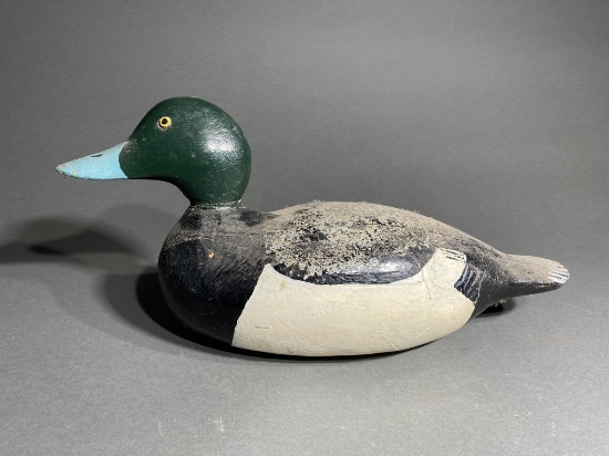 Antique wooden duck decoy