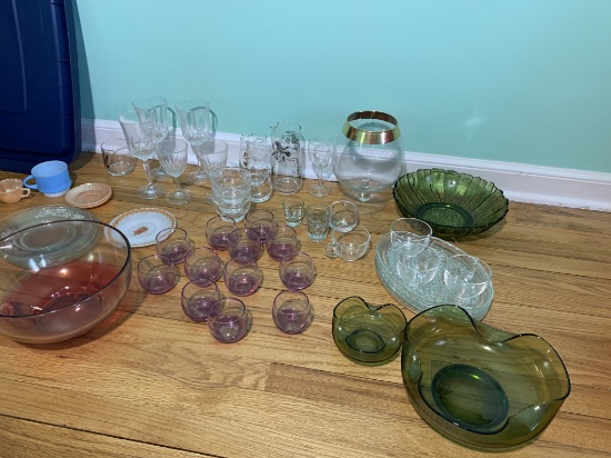 Great Group of Glassware