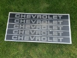 Chevrolet Metal Sign