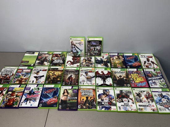 Large Group of XBox 360 Games