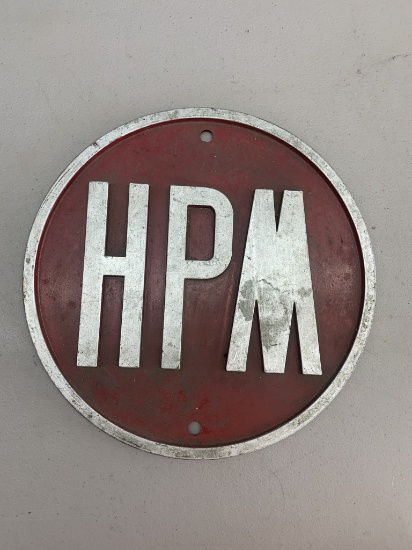 HPM Metal Sign