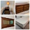 Full Mattress, Box Spring, Metal Bed Frame, Dresser, Mirror, Night Stand & Table Lamp