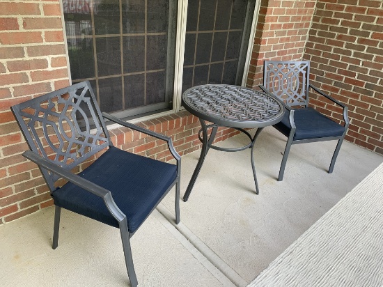 Patio Chairs with Small Table