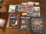 Group of One Direction & Jonas Brothers Books & CD's