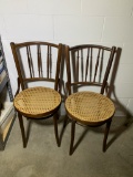Cane Bottom Chairs