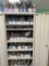 Metal Storage Cabinet with Large Selections of Children's Books -  See Photos for Titles