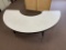 Half Circle Table with Adjustable Legs
