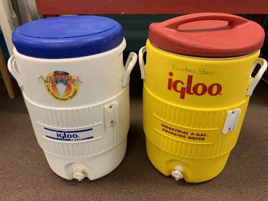 2 Drink Dispenser Coolers
