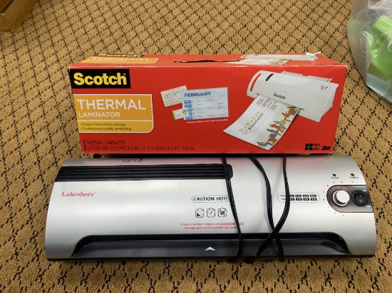 2 Laminator Machines