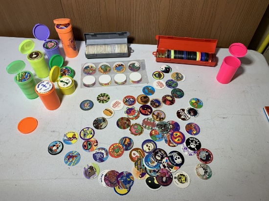 Large Group of Vintage Pogs