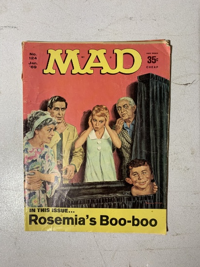 Vintage 1969 MAD Magazine.  See Photos for Condition Issues
