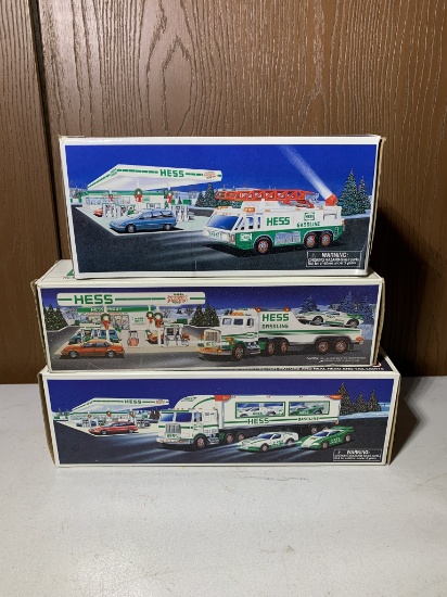 3 Hess Collector Toys