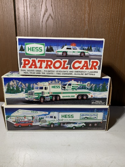 3 Hess Collector Toys