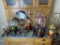 Group Lot of Oil Lamps, Antique Desk Lamp Etc