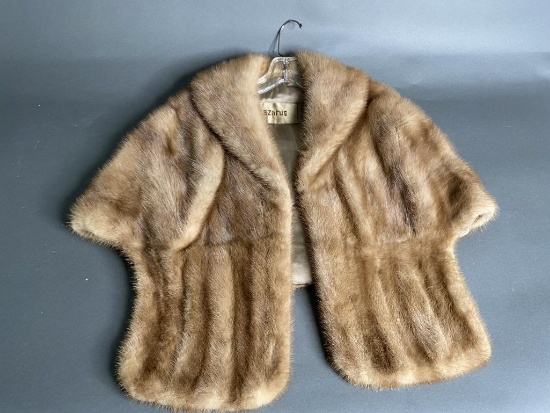 Vintage Lazarus Antique Fur Jacket or Top