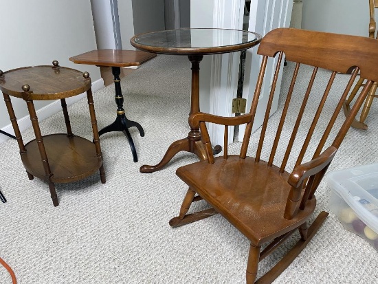 Group Lot of Small Furniture Pieces