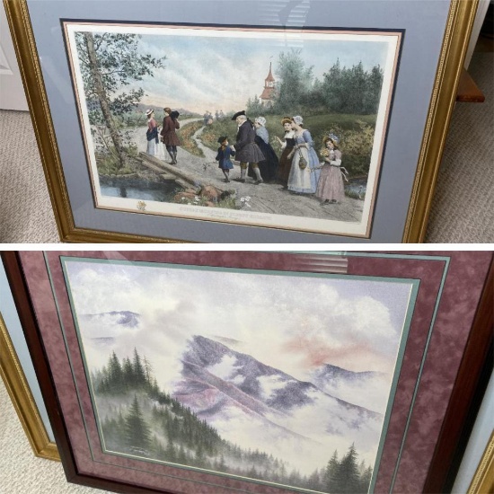 Pair of Vintage Prints