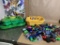 Large Group of Beyblades & Beyblades Stadium