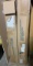 New in Box 2 Queen Grey Cloth Headboard & Rails