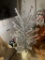 4 Foot Vintage Aluminum Christmas Tree (Complete) with Extra Branches & Holly Time Tree Turner.  See