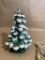 Vintage Ceramic Light Up Christmas Tree