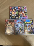 Group of Nintendo Switch Games