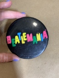 Vintage Beatle Mania Button