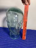 Vintage Glass Mannequin Head