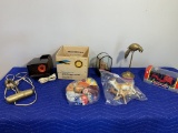 Vintage Sawyers View Master Projector, Brass Parrot, Jeep Toy & More