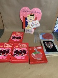 Group  of Valentine's Day Items - The California Raisins Valentines Strawberry Shortcake Valentines
