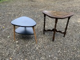 1 Side Table & 1 Half Round Table