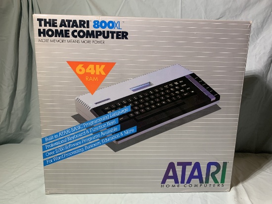 The ATARI 800XL Home Computer.  New!  Box Opened