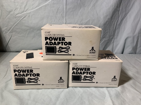 3 Atari Computer Systems Power Adaptors