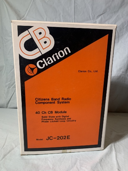 CB Clarion Citizen Band Radio Component System Model JC-202E