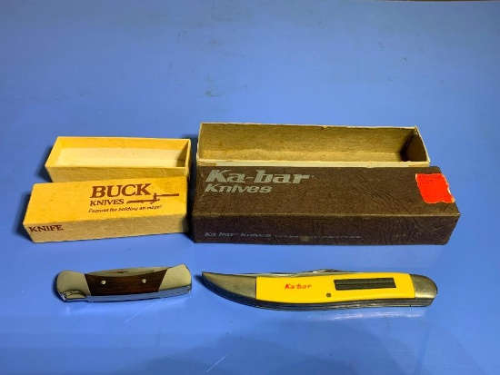 Buck Knife & Ka-Bar Knife