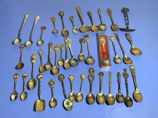 Group of Collector Spoons