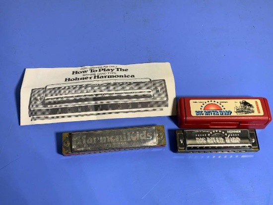 Hohner Big River Harmonica & Marine Band Type Hohner Harmonica