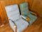 2 Vintage MCM Style La-Z-Boy Recliner Chairs - very clean